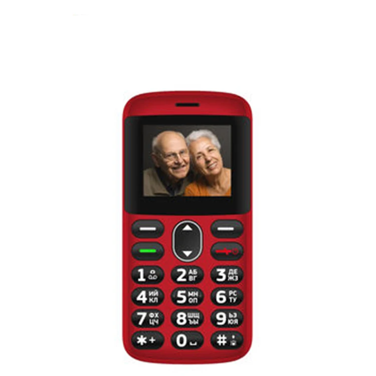
Cheap Price Senior Feature Phone SOS Mobile Phone Elderly With Charging Cradle Featured Phone 