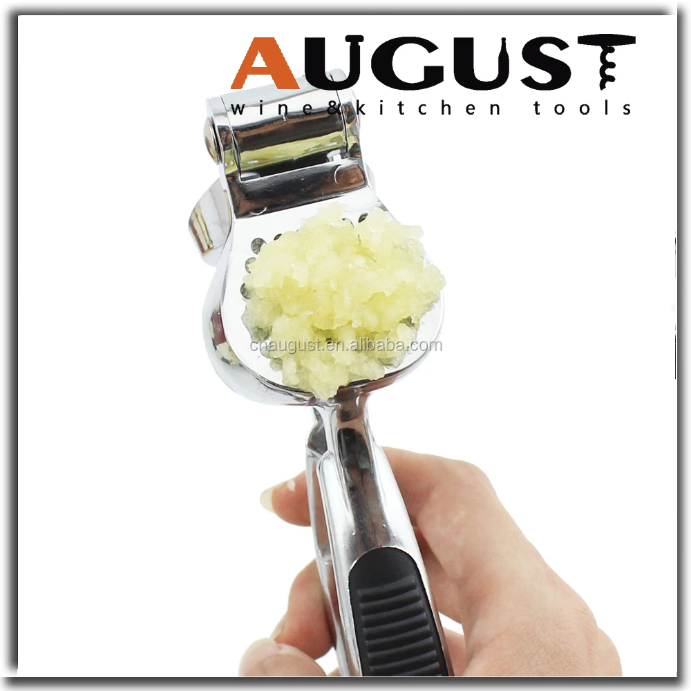 Ebay best seller Zinc alloy Professional easy use Crush Garlic press china supplier