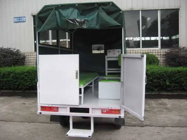 Africa Moto Ambulance Tricycle