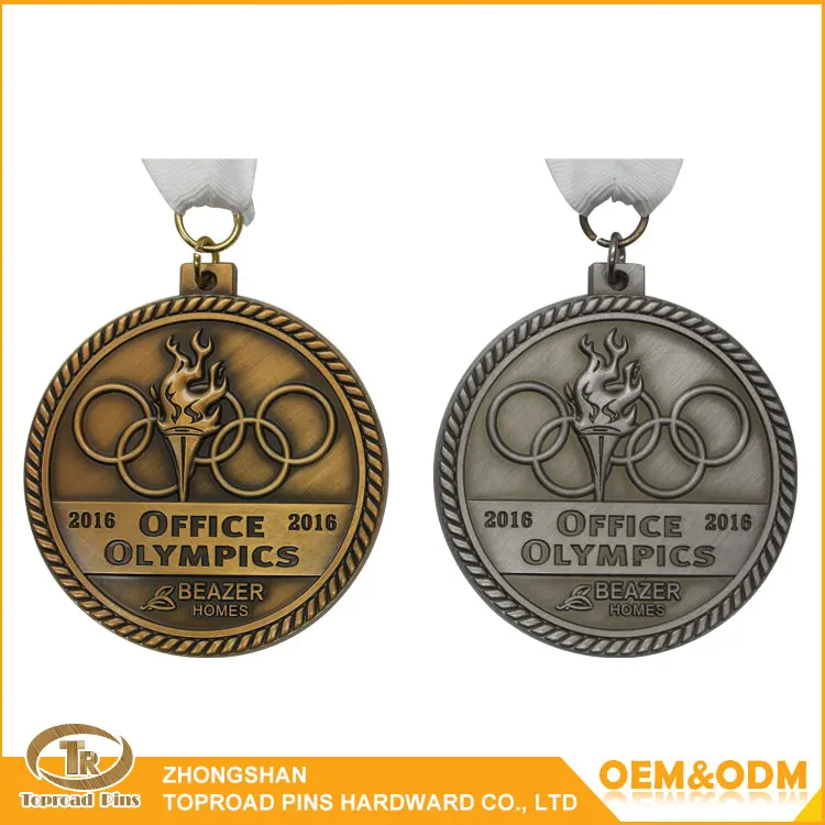 2017 горячие продажа пользовательские позолоченные награды честь медаль металла медаль