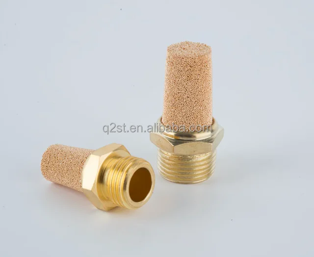 Stainless Steel 304 316L Pneumatic Exhaust Muffler silencer