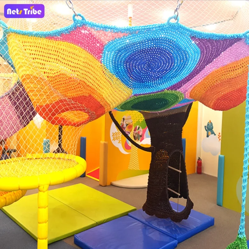 children colorful kids indoor play equipment soft play for amusement park Net Tribe