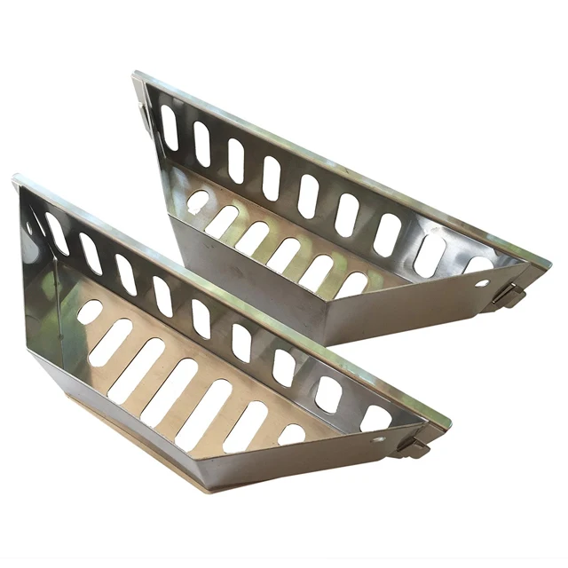 2 Pcs Charcoal Fuel Basket Coal Briquet Holders