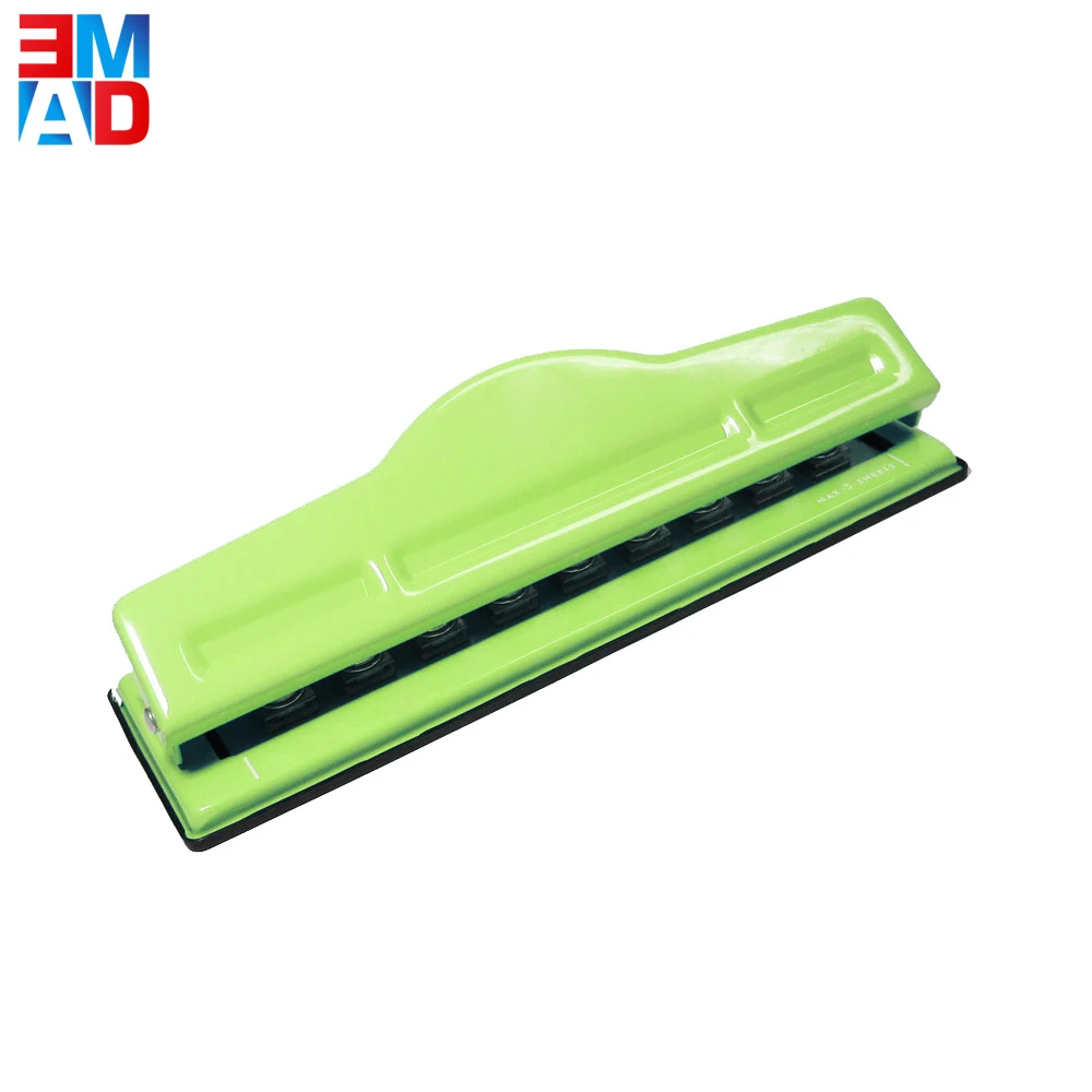 Новинка Office Custom Руководство металла в форме гриба 9 отверстие бумаги удар