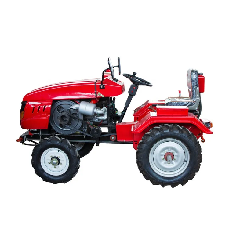 Wide used mini tractor 12hp 15hp 16hp 18hp 20hp four wheel tractor made in China