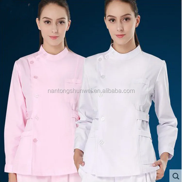 High quality doctor /nurse uniform Unisex long short sleeve hospital uniform