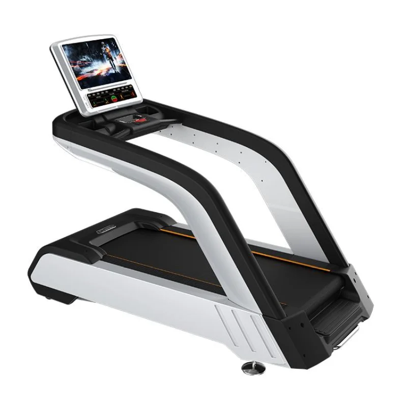 EM8600 professional commercial body fit gym master fitness equipment touch screen treadmill for gym body building