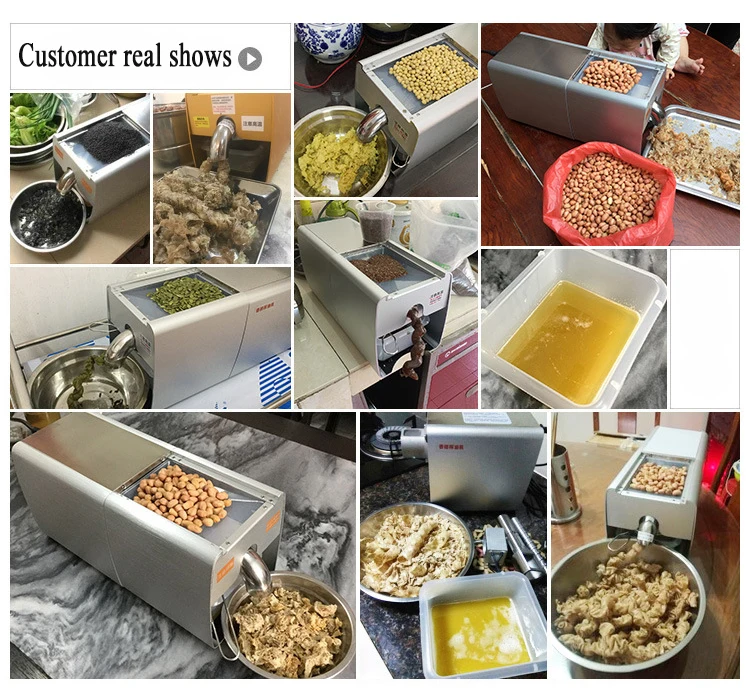 home use small coconut oil machine/peanut oil processing machine/soyabean cook oil extraction equipment