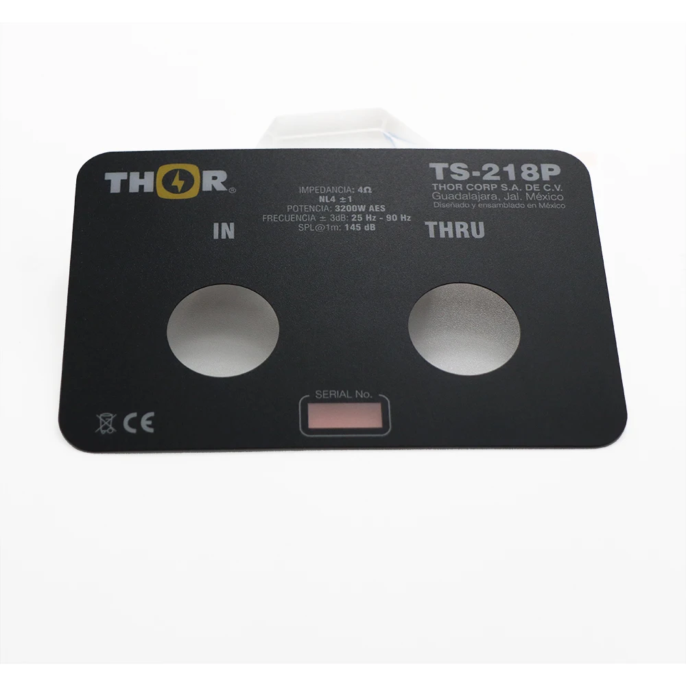 High Quality Assurance Adhesive polycarbonate Label Sticker