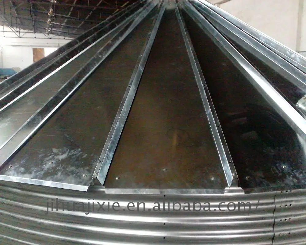 Grain pellets storage silos