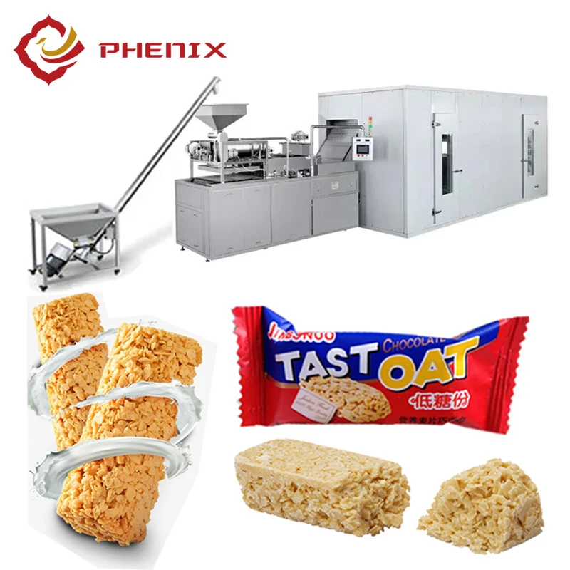 Commerical Automatic Cereal Protein Granola Bar Production Line Muesli Bar Making Machine Peanut Candy Machine