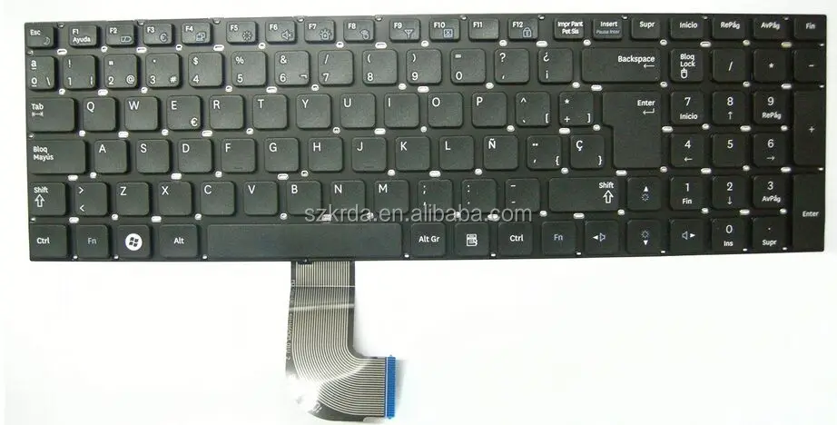 Клавиатура для ноутбука с чехлом для Samsung RF711 RF712 RF710 RC730, подставка для рук с раскладкой Клавиатуры US UK FR SP