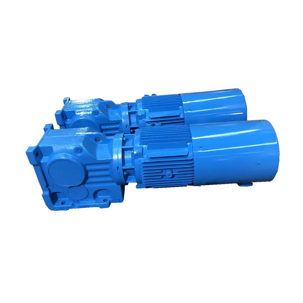 Three phase electrical brake motor with reducer