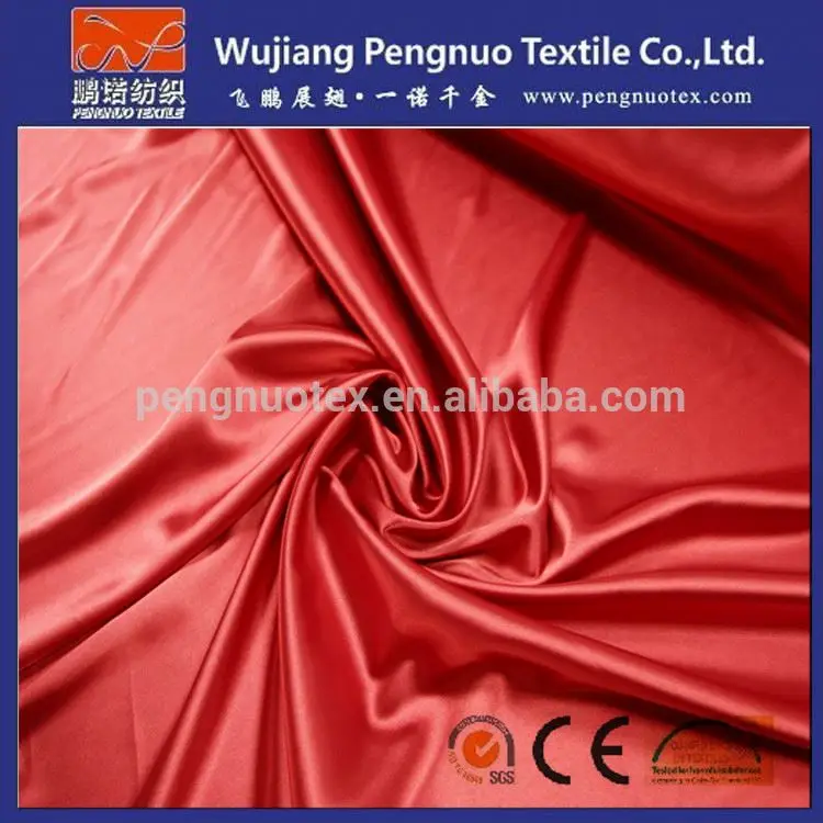 100% polyester bright pattern shiny satin fabric/mirror satin fabric for scarf/curtain and garment lining
