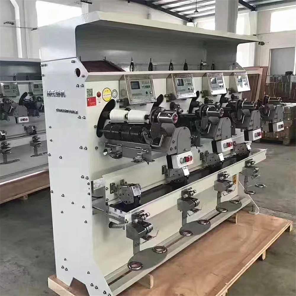 
fast speed thread winding machine for mill use electric yarn winder machine 