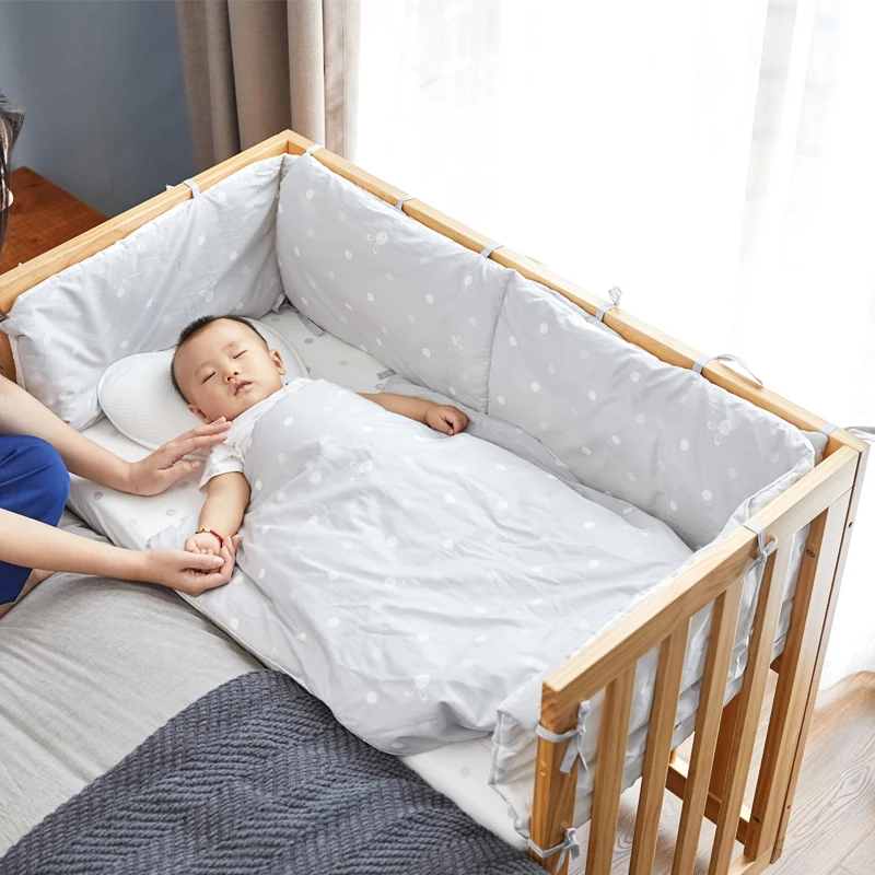 Housbay 4 в 1 детский манеж-кровать для маленьких От 0 до 3 лет