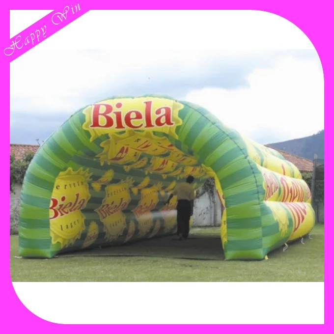 Attractive pvc cheap inflatable tunnel inflatable football tunnel for sale