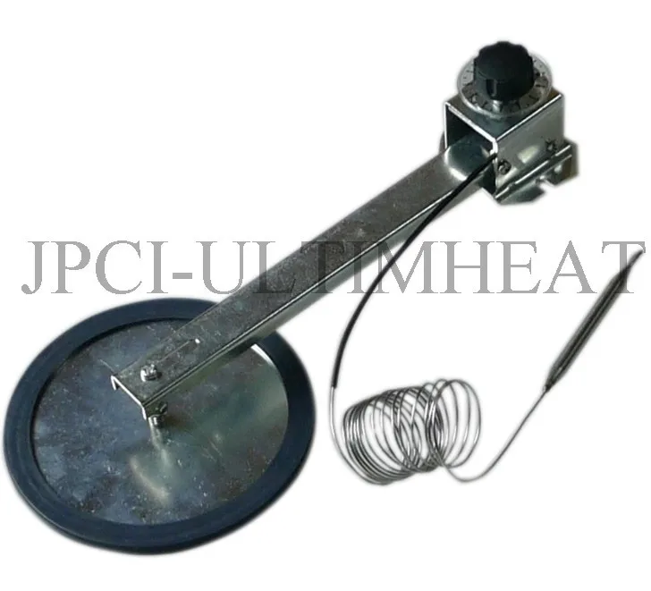 Type WQD Wood and solid fuel stove damper bulb and capillary thermostat