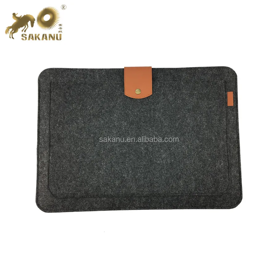 Felt Laptop Sleeve/ Tablet computer cover / Portfolio/Document bag
