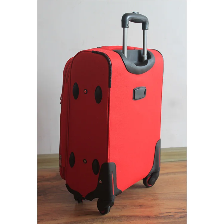 Hot sale Polyester Nylon Trolley luggage, suitcase with spinner wheels