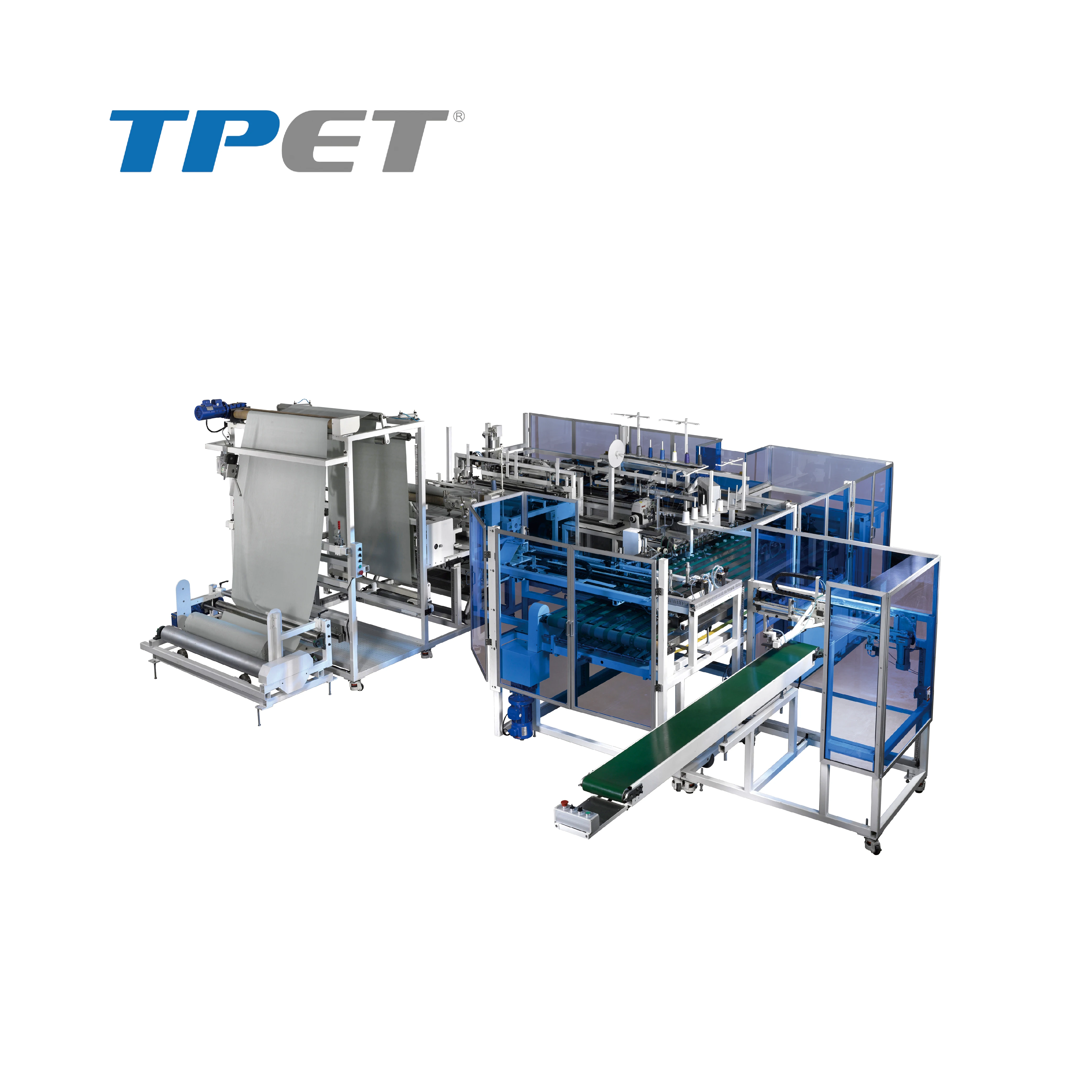 Tpet high speed automatic industrial pillow cover sewing machine