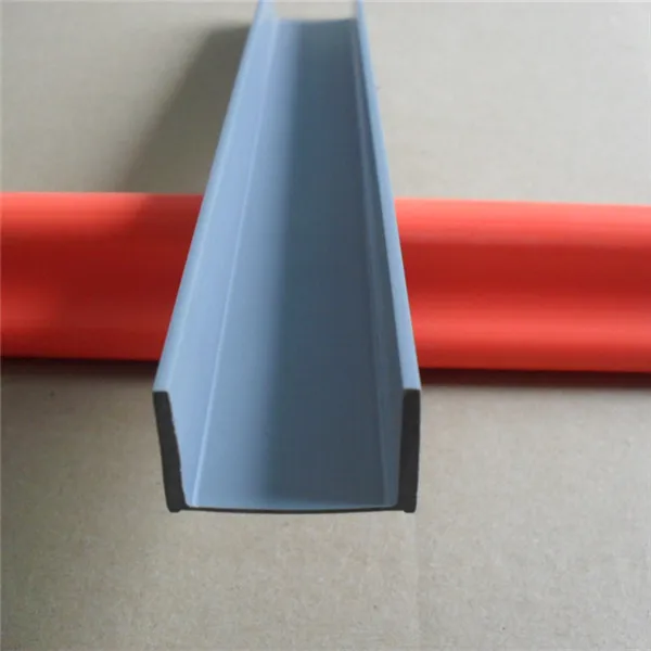 extrusion u-shaped corner profile plastic u profile
