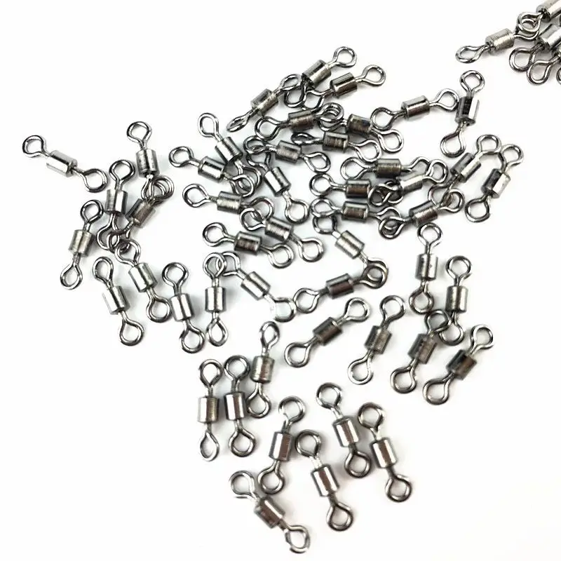 
Wholesale fishing tackle stainless steel rolling swivel 