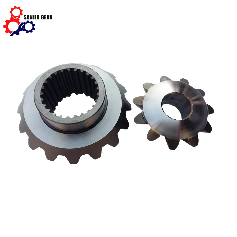 High Precision Custom Hardness Modules Small Gear Transmission Planetary Gearbox for Differential