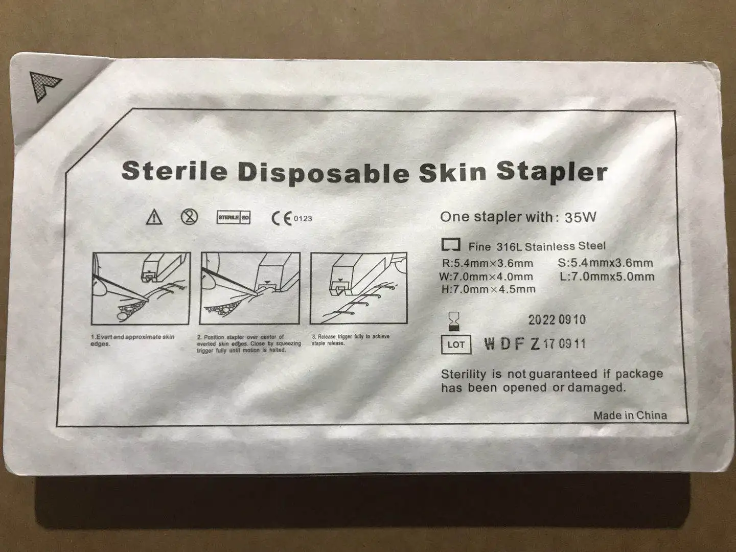 MSLSSK SERIES Medical disposable skin stapler,  skin stapler for sale