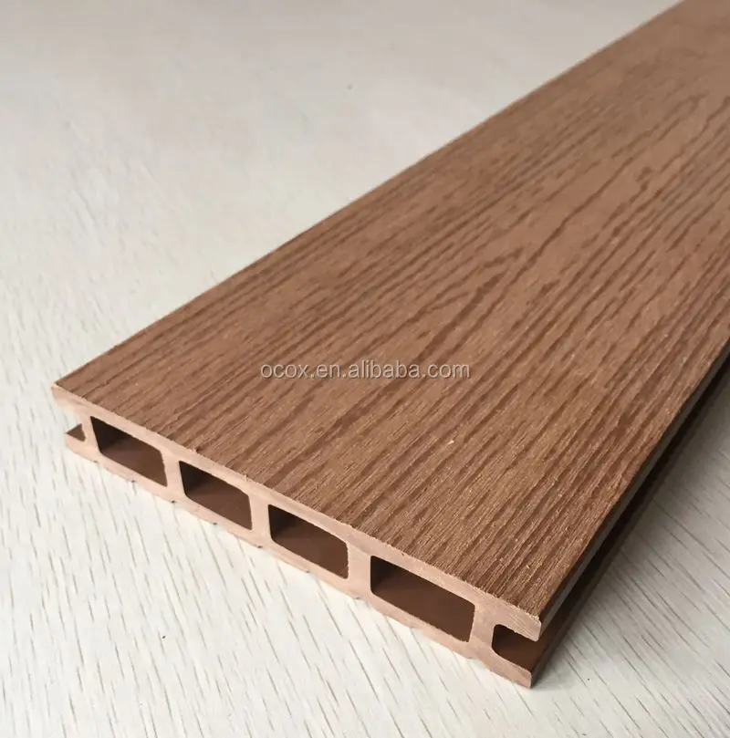 2017 Eco-friendly anti- slip polywood garden public place used wpc outdoor decking