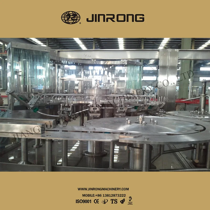 
2018 model electric driven washing filling capping 3in1 5L filling machinery 