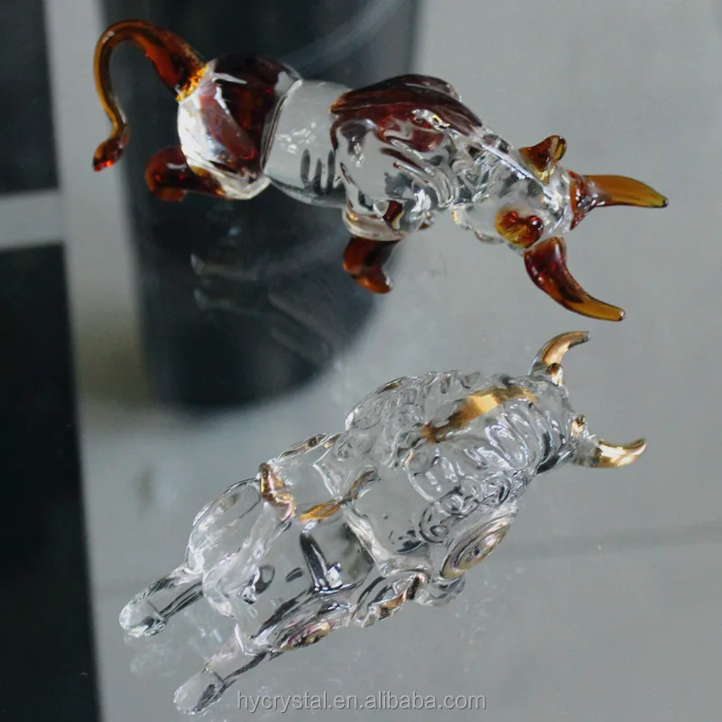 2018 new sale blown murano glass pipes animal shaped figurines