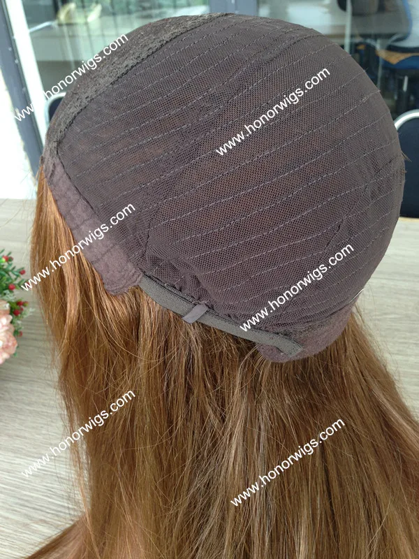 jewish wig 100% Chinese virgin hair silk top base JH51 #4 kosher wig light brown color 22inches big layer in stock