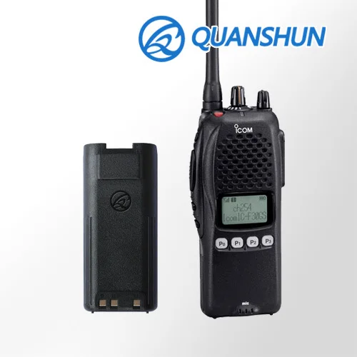 Handheld Icom two way radio IC-F40GS for 1100mAh battery BP-210