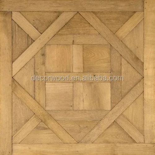 Предварительно обработанный твердый деревянный бордо паркет