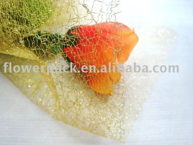 сетка цветок обертка