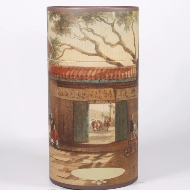 Пользовательские переработке бумажная упаковка для вина трубки для низкая цена