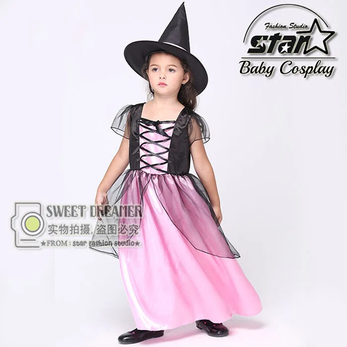 New Arrival Witch Costume font b Fancy b font font b Children b font Halloween Costume