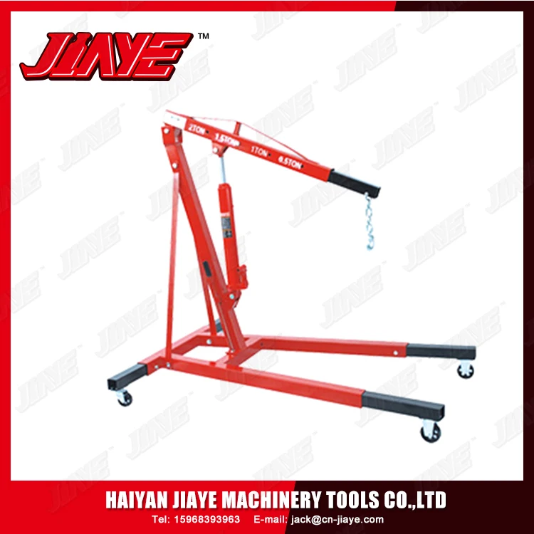 
1Ton 2100MM Height Foldable Hydraulic Jack Engine Crane 