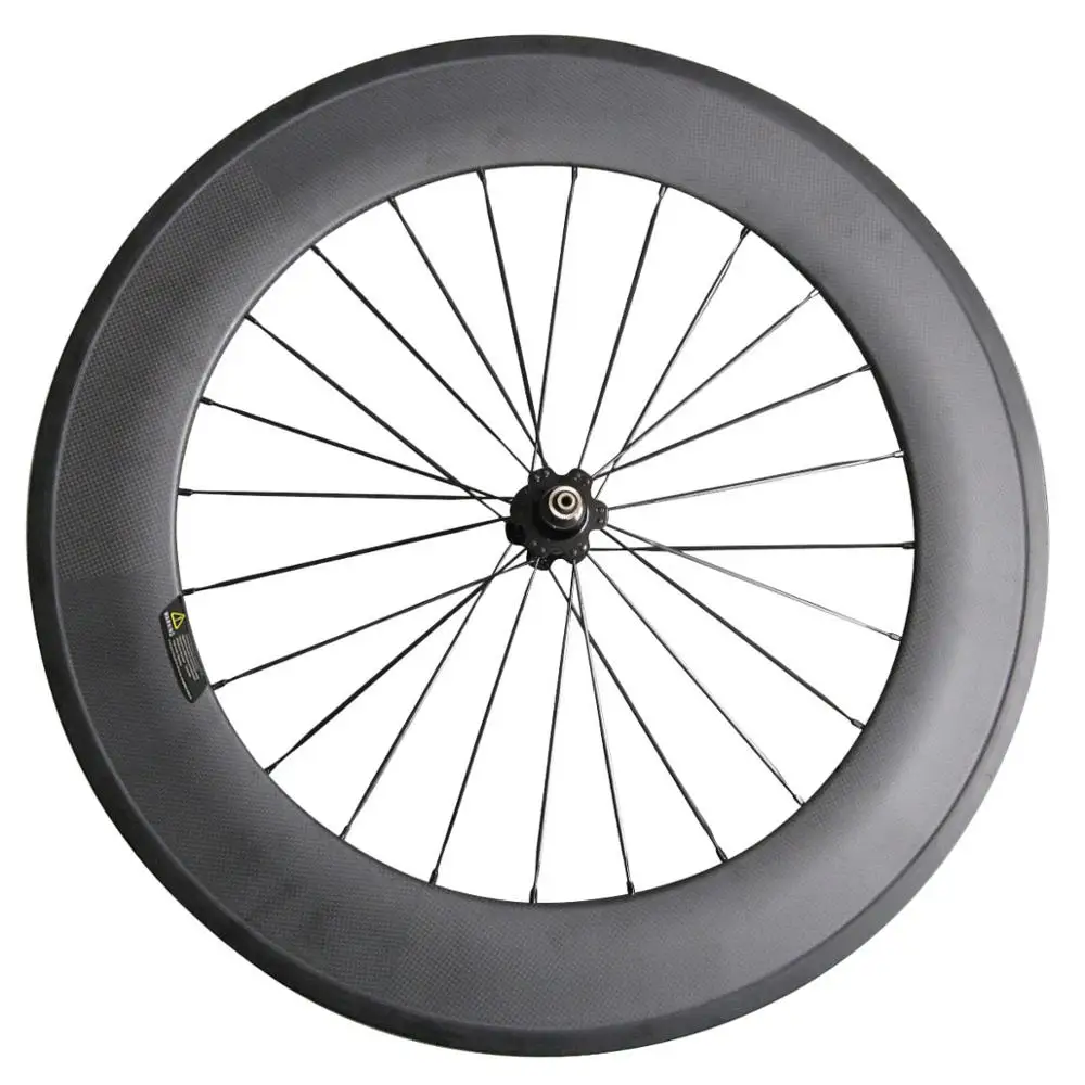 CSC 700C 60mm Front 88mm Rear Tubular Road Bicycle Carbon Fiber Wheel