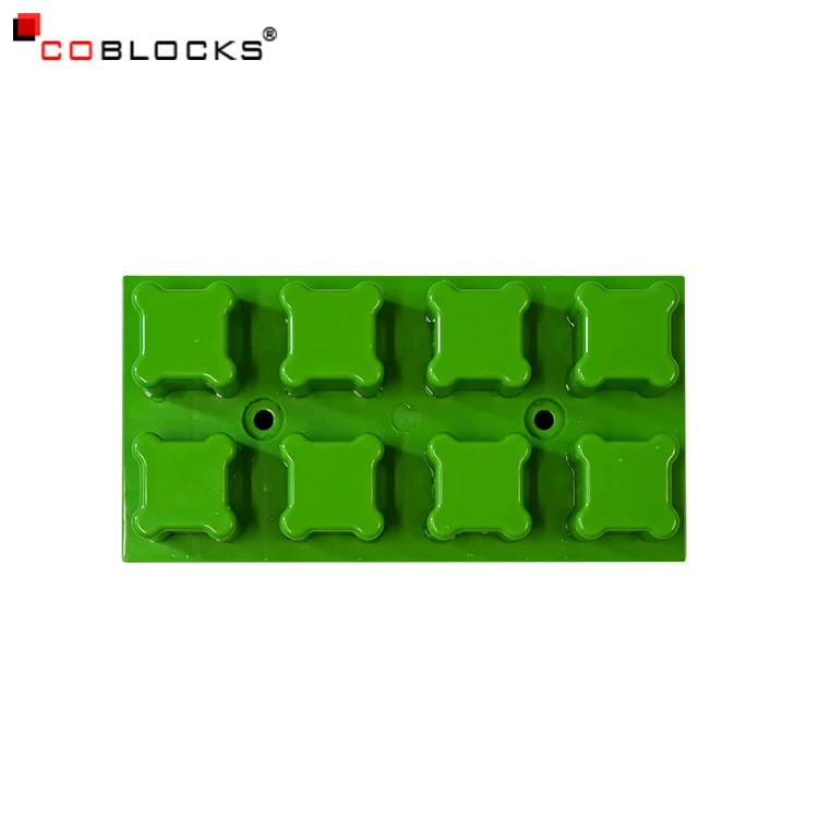 Factory Supply DIY Furniture Compatible Parts Big Size Plastic Wall Table Chair Bricks Block