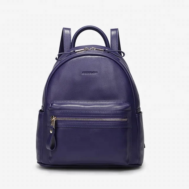 2021 new stylish modern leather backpack