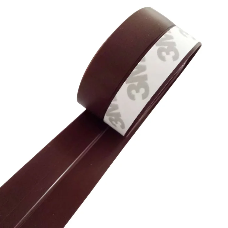 3M Self Adhesive Silicone Rubber Door Bottom Edge Seal Strip