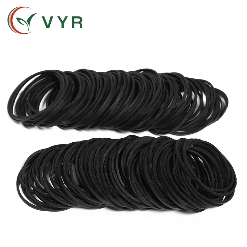 Экологичная натуральная черная резиновая лента диаметром 1,5 дюйма