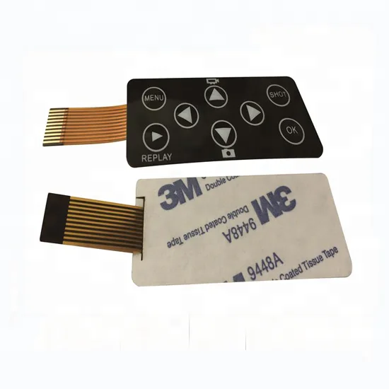 LED controller Standard  with metal dome, embossed buttons, connector, led and window ect keypad switch