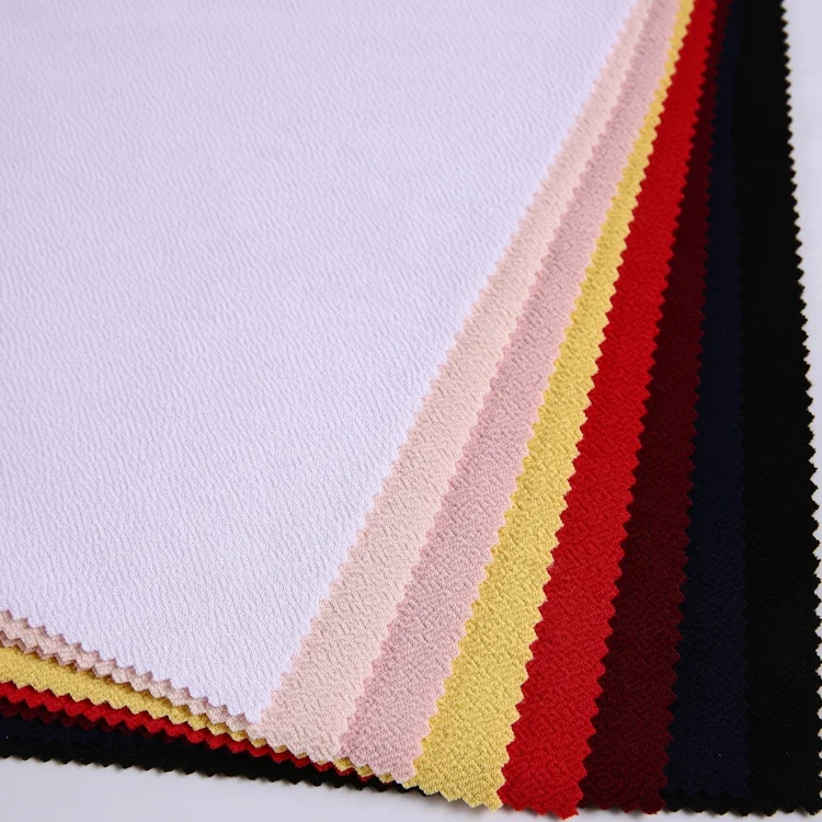 Custom color fabric textile raw material stretch liverpool bullet jersey knit fabric roll polyester spandex fabrics for clothing