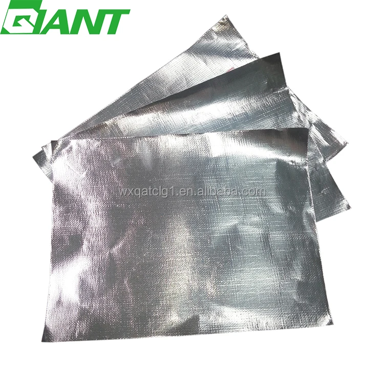 Heat shield,fiberglass cloth embossed aluminum foilfor heating film acoustic insulation material