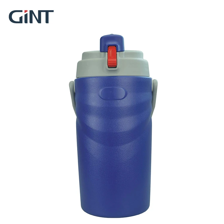 2.5L portable plastic drinking ice jug insulated water cooler jug