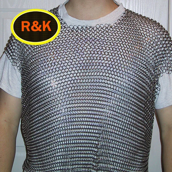 Устойчивые к порезам металлические сетчатые жилеты Chainmail