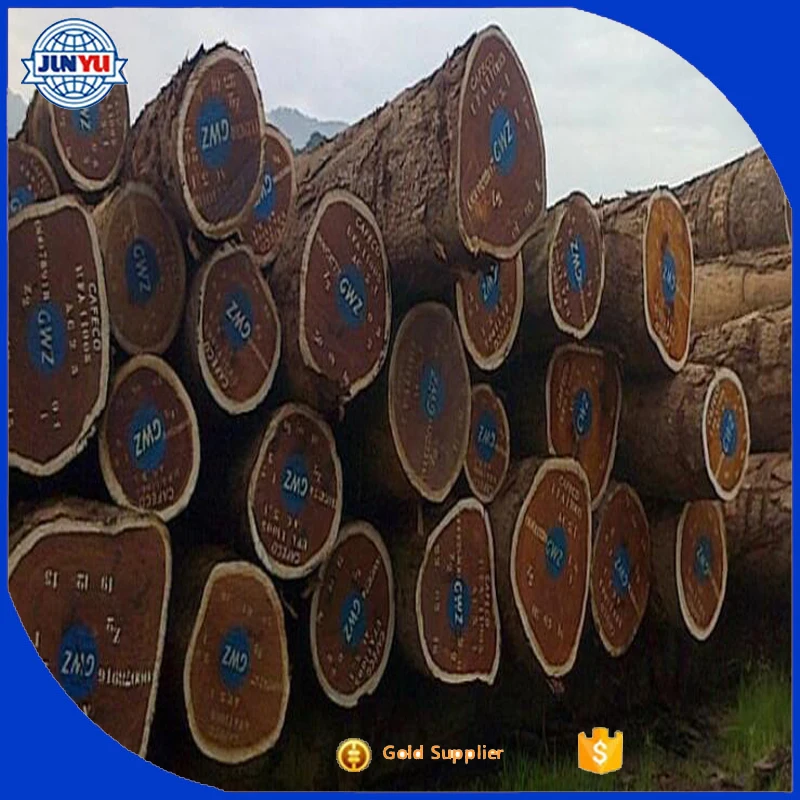 Africa Low Price Wood Logs Pine / Dousie / Tali / Azobe Logs
